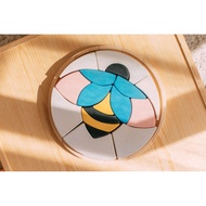 Bee Puzzle Block | Avdar Toys | Open Ended Toy | Wooden Toy | Educational Toy | Pretend Play
