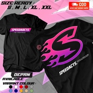 Speedaddictees SAT02 black T-shirt - black, S