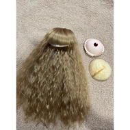 blythe wig+head part RBL wig+blythe Skull Model