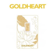 TA9 Goldheart 0.1G 999 Gold Lotus Gold Bar