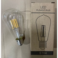 Decorative Bulb ST64 4W Yellow Light - Save Electricity