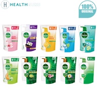 HealthGuru Dettol Antibacterial Body Wash Shower Gel Shower Cream Odour Gem Protection Refill Pouch 