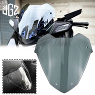 Xmax Windshield Motorcycle Windscreen Visor European Sporty Flyscreen for YAMAHA XMAX 300 2023 5mm Thick