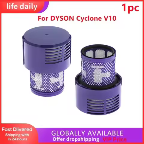Filter For DYSON Cyclone V10 Animal/Absolute+/Total Clean Vacuum Washable Filter Vacuum Cleaner Spar