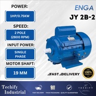 1HP (0.75KW) 2POLE ENGA JY Motor Single Phase Motor JY B3 Foot Mounting Motor Electric Motor Industr