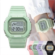 [TIMEMALL] Korean Fashion Waterproof Digital Unisex DW5600 Sport Watch for Women Men SP06