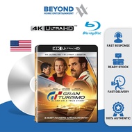 Gran Turismo [4K Ultra HD + Bluray][LIKE NEW]  Blu Ray Disc High Definition