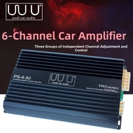 BONINGYU | Multi-Function 6-Channel Car Amplifier