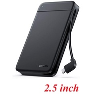 Ugreen 10904 integrated Type C cable supporting 10TB CM352 2.5 inch hard drive case