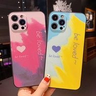 GNC| For HUAWEI P20 P30 Lite P40 Pro P50 Mate 10 20 30 40 Nova 3i 4E 5T 7i 7 SE Y9 Prime 2019 Yellow and purple watercolor soft case