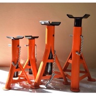 [รุ่นเหล็กหนา] ขาตั้งรถยนต์ ขาตั้งสามขา 2ตัน/3ตัน สีอบ งานคุณภาพการันตี HARSH แม่แรงสามขา ขายเป็นคู่