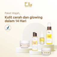 Ella Skincare Paket Kulit Glowing - Pancarkan Kulit Cerah & Glowingmu Dalam 14 Hari