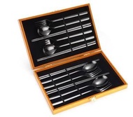 韓式餐具（銀色12件套）