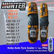 Hunter Tires RIM17 TL (60/80-17 , 70/80-17 , 70/90-17 , 80/80-17 , 80/90-17 , 90/80-17 , 100/80-17 )
