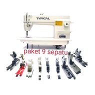 MESIN .. PACKAGE OF 9 TYPICAL HIGHSPEED SEWING MACHINE SHOESJUKIBROTHER . .. SEWING TOOL/