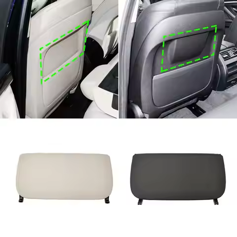 For BMW F10 F10 F06 F07 F02 Car Seat Back Panel Leather Backrest Storage Pocket Cover Accessory For 