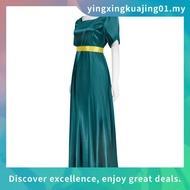 Bridgerton Costumes for Women 1800s Dress Satin Vintage Regency Dress Victorian Ball Gown Jane Auste