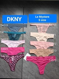 100.00/4 pcs DKNY / Le Mystere / Palmers 女士內褲 underwear, T back, Tong, String, Mesh