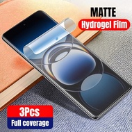 3Pcs 800D Matte Frosted Soft Hydrogel Film For Realme Narzo 80x 80 14 Pro Lite 5G 14T C75x Anti Scra