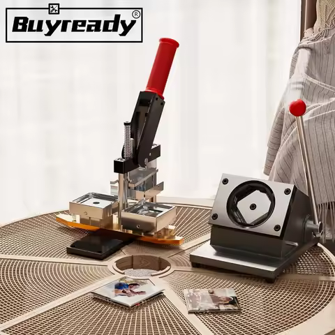 2.5x2.5" 63.5x63.5mm Square Fridge Magnet Maker Machine DIY Photo Magnet Button Maker QR Code Creati