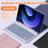 NIXXOS Keyboard Case For Xiaomi Pad 7/7 Pro(11.2")/Pad 6/6 Pro(11")/5/5 Pro(11")/Redmi Pad SE(11")/R