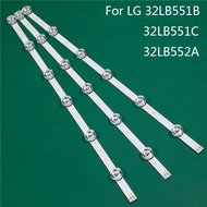 LG 32LB551 32LF581 - Set of 3 large 6 led bars for LG TV 32LB551B 32LB551C 32LB552A DRT 3.0 32"
