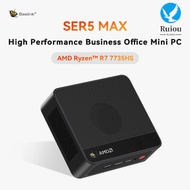 Beelink SER5 MAX AMD Ryzen 7 7735HS Mini PC LPDDR5 24GB M.2 2280 SSD WiFi6 BT5.4 RJ45 2.5G LAN Deskt