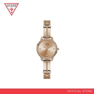 GUESS LADIES DRESS Rose Gold Tone Case Rose Gold Dial Watch