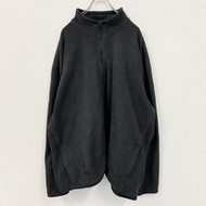 古著添柏嵐（Timberland）黑色抓絨外套/披肩，3XL碼