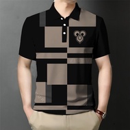 Men's polo shirt Men's casual polo shirt Short sleeved polo shirt Men's business polo shirt﻿