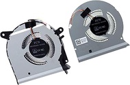 Deal4GO CPU Cooling Fan DFS2013126ROT FK07 w/GPU Fan DFS2013126QOT FK06 for ASUS ROG Strix GL503 GL5