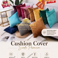 Cushion Cover Aesthetic Suede Sofa Cushion Cover 30x30 40x40 45x45 50x50 60x60 Homey Textile