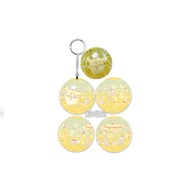三麗鷗 Pompompurin布丁狗奶油鬆餅立體球型拼圖鑰匙圈24片(透明款)