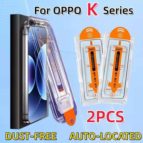 2PCS Tempered Glass Screen Protector for Redmi K80 Pro K70e K70 K60 K60e K50 K20 K30 K Series Anti-F