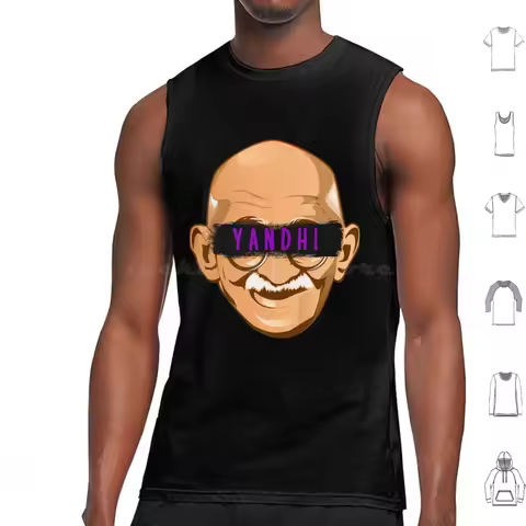 Kanye West Yandhi Gandhi New Album Ye Tank Tops Print Cotton Kanye Kanye West My Beautiful Dark Twis