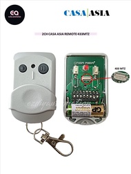 Autogate Casa Asia 2CH Remote 433mtz ( Receiver / Remote Control )