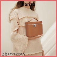 HORIZO Makeup Bag, Large Capacity Portable Travel Organizer, PU Waterproof Multifunctional Cosmetic 