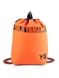 超限定版 ! Y3 螢光亮橙橘 ! 頂級開拓者~橙橘Logo手提包、斜背包、後背包、街頭包、健身包