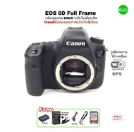 Canon EOS 6D full frame DSLR 20.2MP FULL HD  WiFi GPS in สุดยอดกล้องจอมอึด ไฟล์สวยมืออาชีพ RAW JPEG มือสองคุณภาพประกัน3เดือน