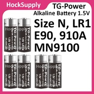 [6pcs] TG-Power N Size LR1 Battery Alkaline 1.5V 910A E90 MN9100 (GP N Equivalent)
