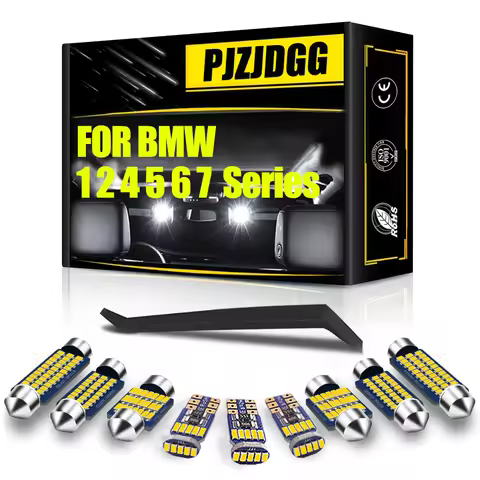 BMW Car Interior Light For 1 2 4 5 6 7 Series E39 E60 E61 E82 E87 E88 F45 F22 F06 E38 E65 E66 F01 F0