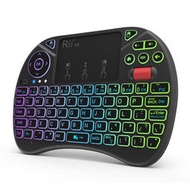 Rii X8迷你無線小鍵盤帶滾輪智能鍵鼠電視機頂盒HTC筆記本電腦