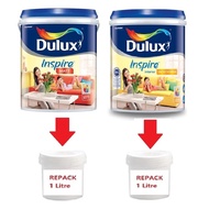MKR 1L ICI DULUX Inspire Cat Air Interior Smooth Sheen / Matt Finish Paint Cat Dinding Dalam Rumah 室