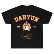 Camiseta T-shirt Unisex Cotton Dahyun Twice Kpop Fesyen Maligu