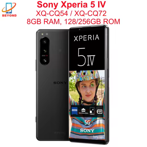 Sony Xperia 5 IV 5G 5IV XQ-CQ54 XQ-CQ72 8GB RAM 128/256GB ROM 6.1" OLED Snapdragon Octa Core NFC Ori
