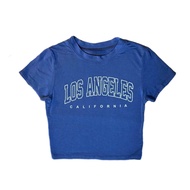 เสื้อครอป Los Angeles Collection crop top S-2XL