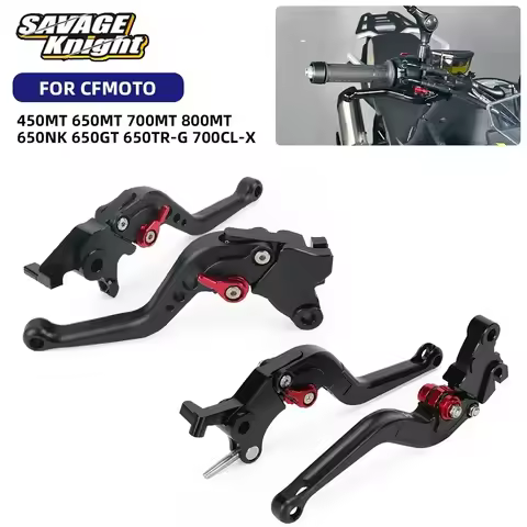 For CFMOTO 450MT 2025 Foldable / Short Brake Clutch Lever Fit CF MOTO MT450 650NK 650MT 800MT 700MT 