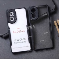 Realme C67 Shockproof Clear Case for Realme C67