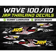 Wave 100 JRP x Daeng Decals Sticker (BLACK)