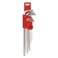 GENIUS TOOLS 9 PIECE Ball Point Hex Key Long - HK-09MBS